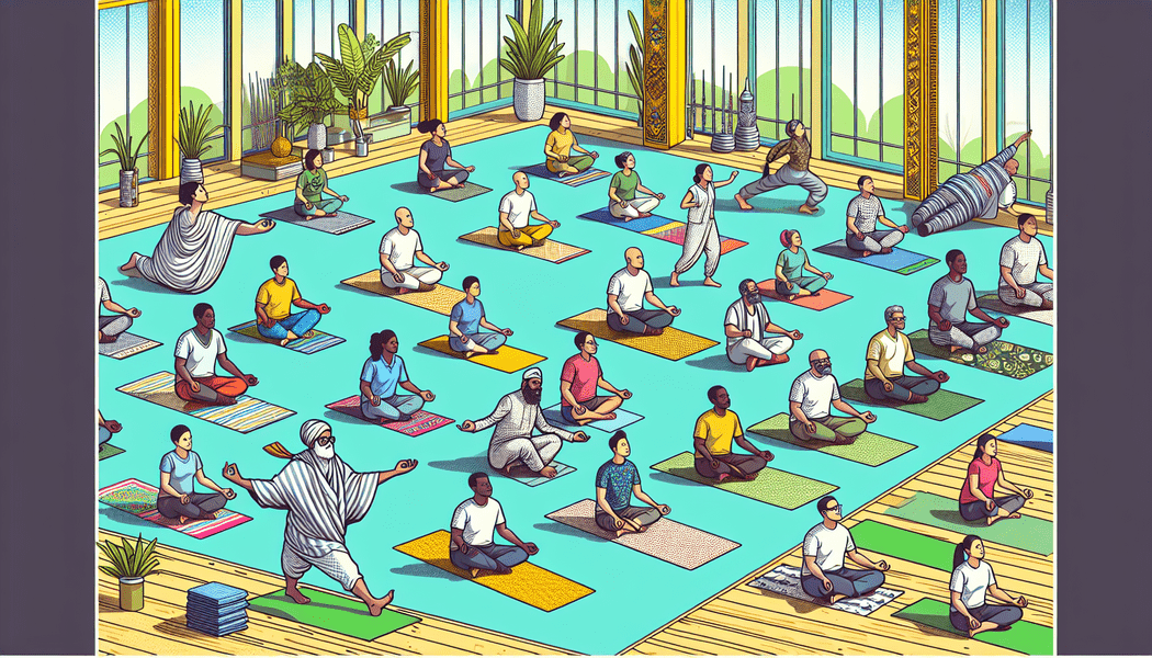 Muskelaufbau und Straffung durch Yoga-Asanas -  Yoga zum Abnehmen: dein Weg zu mehr Fitness